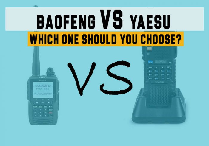 Baofeng Vs Yaesu Which One Should You Choose In 2021