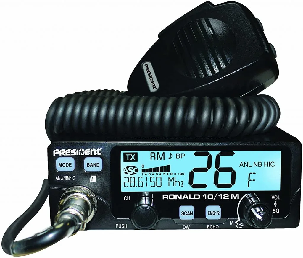 PRESIDENT-Ronald-1012-meter-Radio