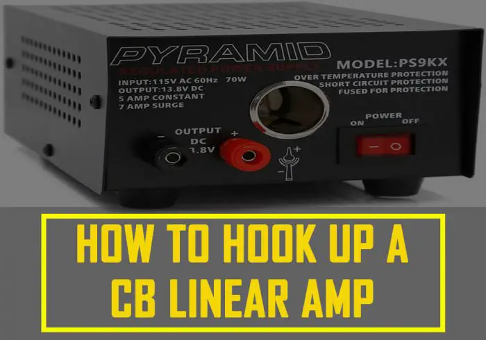 how to hook up a cb linear amp