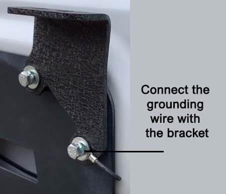 CB Radio Antenna Grounding Step one