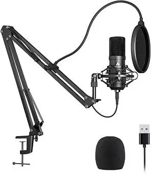 MAKNO USB Microphone Kit Review