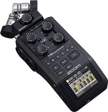Zoom H6 All Black 6-Track Portable Recorder Review