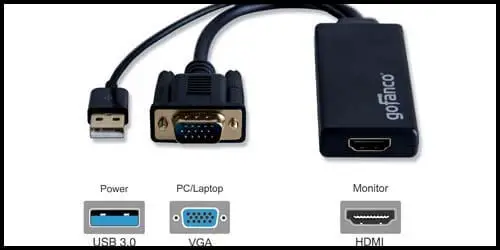 Why hdmi to vga adapter not working fix that