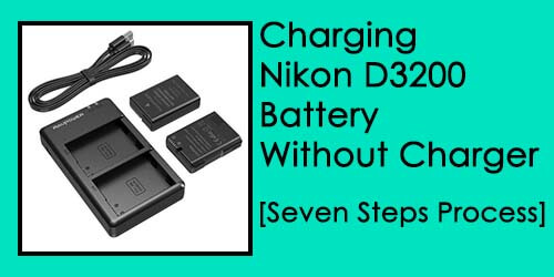 charge nikon d3200 battery without charger