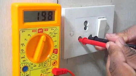 fix low voltage at wall outlet