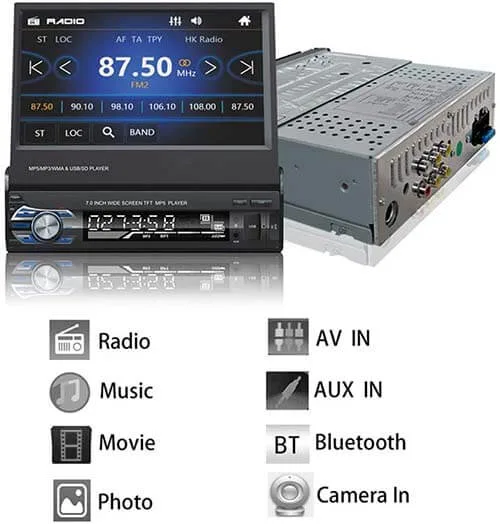 UNITOPSCI Single DIN Car Stereo Review