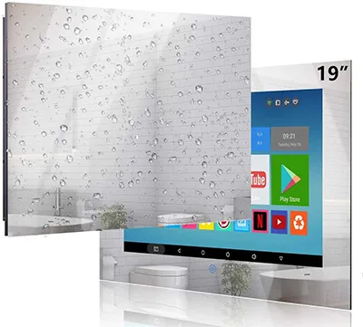 Haocrown Small 19-inch Bathroom Mirror TV