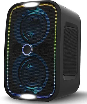 Brookstone IPX5 Big Blue Wireless Portable Speaker