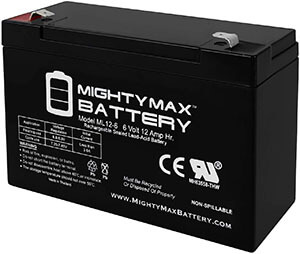 Mighty Max (ML12-6F2-6 Volt) – Long Lasting Battery