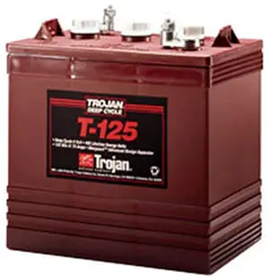 Trojan (T-125 6-V) Long Lasting Battery