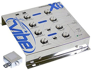 Lanzar Vibe (VIBEX6) 3-Way Electronic Audio Crossover