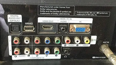 HDMI sound not working on TV