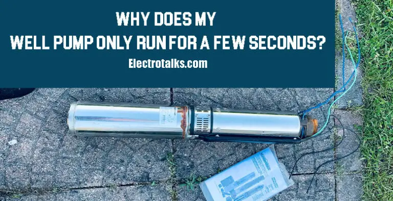 Why Does My Well Pump Keep Running electrotalks.com