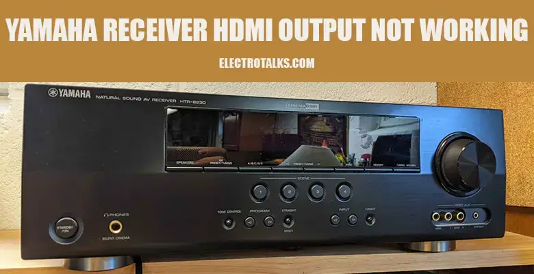 Troubleshooting yamaha receiver problems