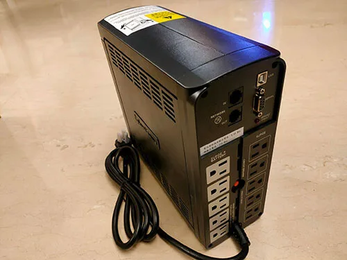 Why Cyberpower UPS won't turn on after power cut