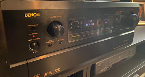 A Quick fix for Denon receiver failure