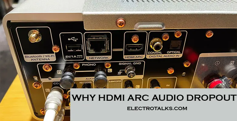 HDMI ARC audio dropout