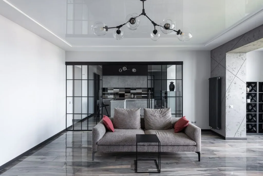 A modern living room interior
